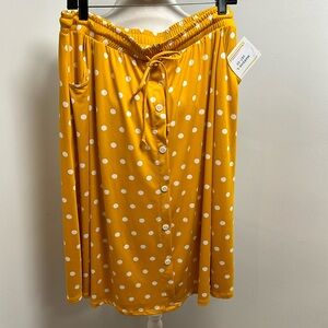 Marsha skirt with elastic waist